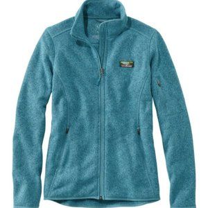 L.L. Bean Sweater Fleece Full-Zip Jacket NWT